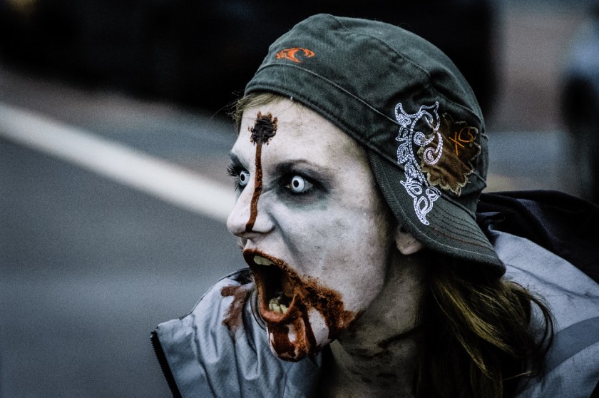 The Zombie Run UK by Stevie Gill