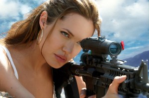 Angelina Jolie as Mrs. Smith