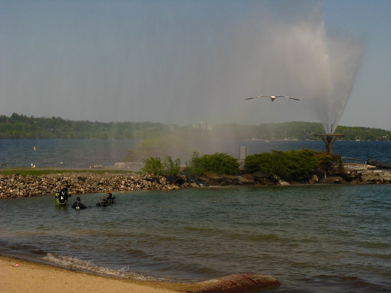 Barrie, Ontario, Fountain