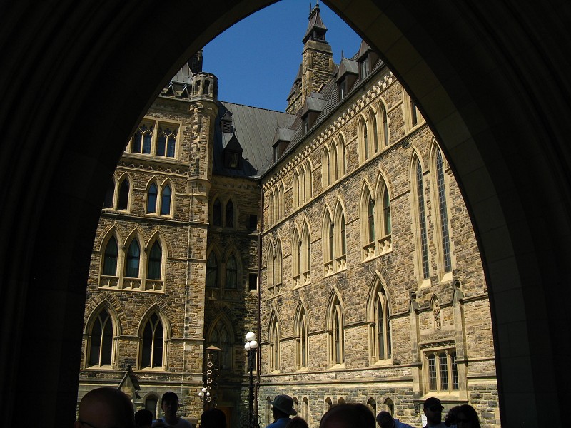 Centre Block Archway