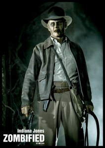 Indiana Jones zombified by MK Luis
