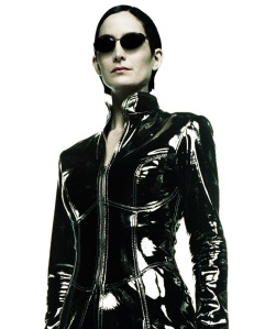 Carrie-Anne Moss is Trinity