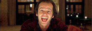 Jack Nicholas in The Shining