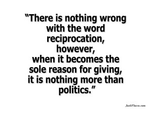 How to Give Without Expecting Anything Back